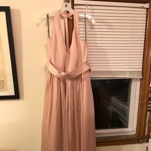 Vera wang blush pink dress. Size 18.